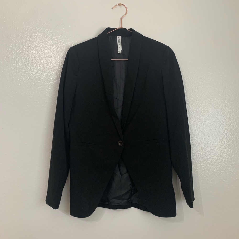 Mural Black Blazer XS